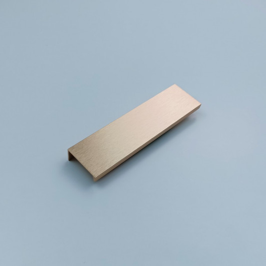 Ручка GTV HEXI 96 рожеве шліфоване золото - 0