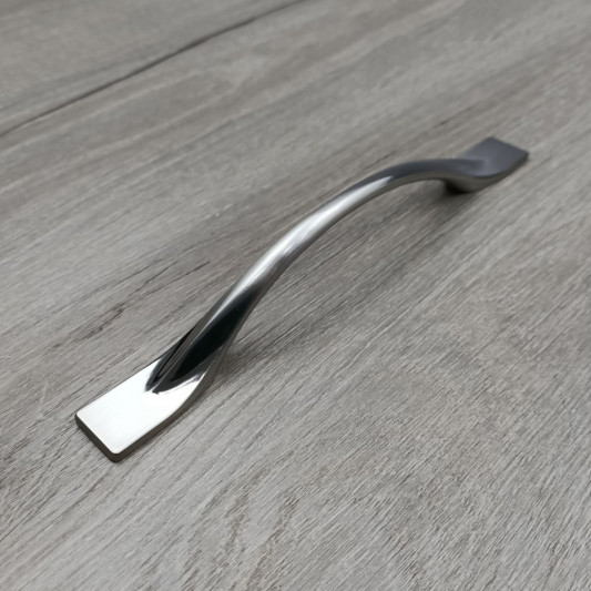 Ручка GTV FLOW 128 шліфована сталь - 1