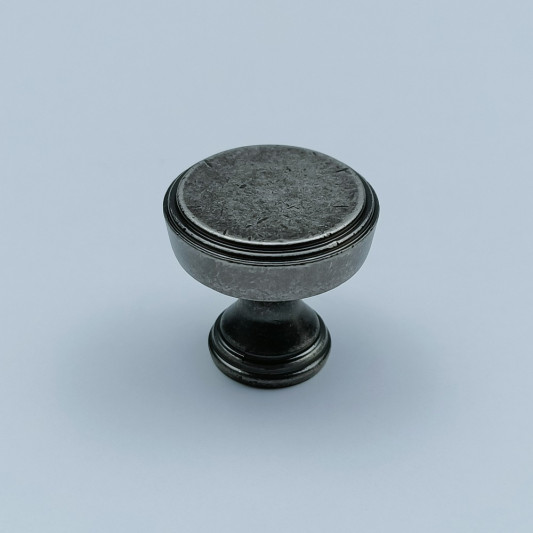 Ручка кнопка GTV SONET античне срібло - 0