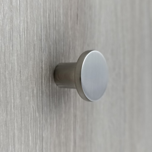 Ручка кнопка GTV SPOT шліфована сталь - 1