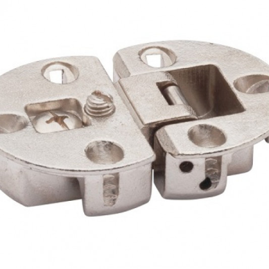 Завіса барна з регулюванням нікель - 0