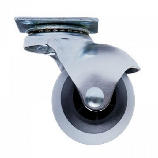 Ролик гумовий з майданчиком Ø40 круглий - 0