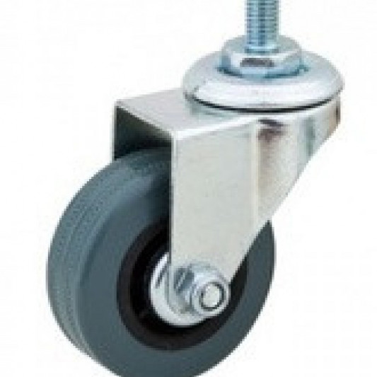 Ролик гумовий Ø50 штифт різьба Ø8 - 0