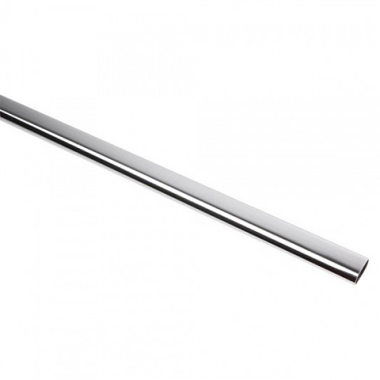 Труба овальна 3000 хром - 0