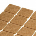Підкладка повстяна 30×30 самоклеюча набір 21 шт беж - 0