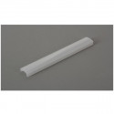 Профіль LED врізний / накладний розсіювач молочний L=6м - 0